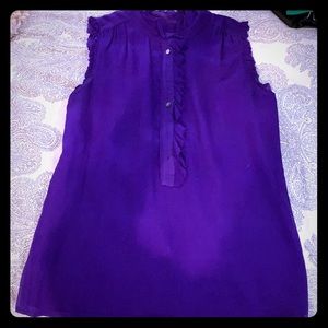 Jcrew blouse size 4 100% silk